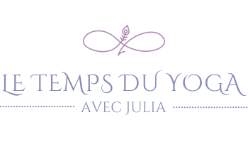 Logo Le temps du yoga avec Julia